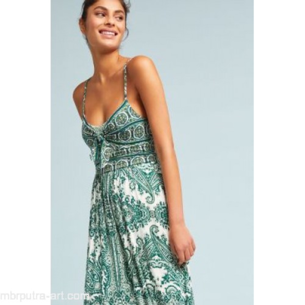 Anthropologie Moulinette Soeurs Maxi dress NWT S